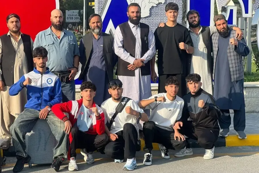 Afghanistan National Boxing Team Departs for China
