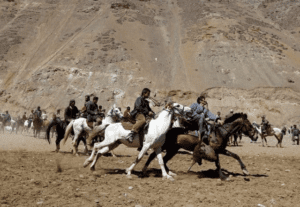 برگزاری رقابتهای بزکشی در پنجشیر