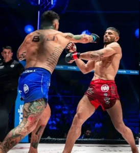 شکست واحدالله نژند برابر مبارز ارجنتاینی در رقابت‌های اف‌ان‌سی