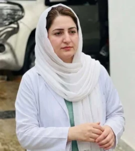 تیزابپاشی به صورت یک داکتر زن در پاکستان