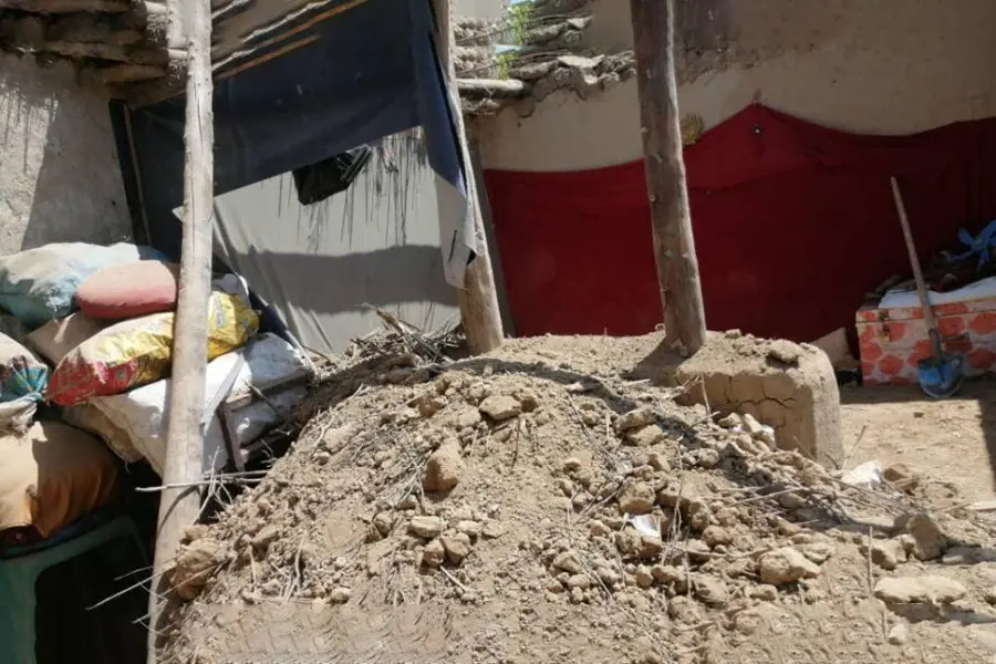 فروریختن سقف خانه در خوست