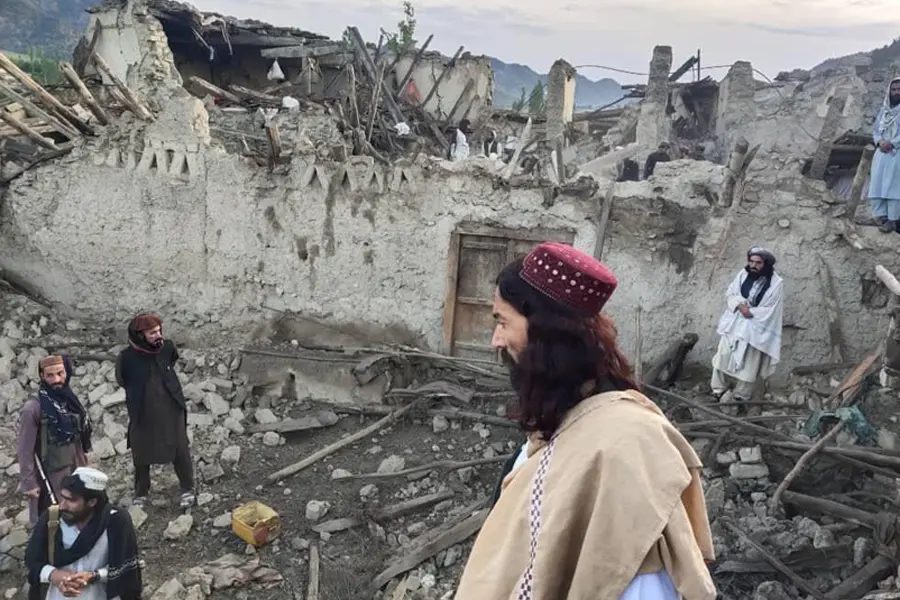 تصویر مناطق زلزلهزده پکتیکا - گزارش اوچا درباره مشکلات معیشتی