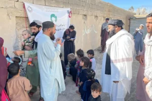 آغاز کمپاین تازه واکسین پولیو در جنوب افغانستان