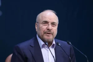 قالیباف به مخالفانش: حرف‌های ترمپ را غرغره نکنید