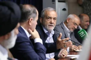 پزشکیان بر رفع موانع تجارت و ترانزیت میان ایران و افغانستان زیر سلطه طالبان تأکید کرد